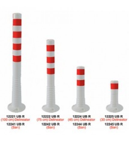 EVELUX ŞERİT AYIRICI ESNEK DELİNEATORLER